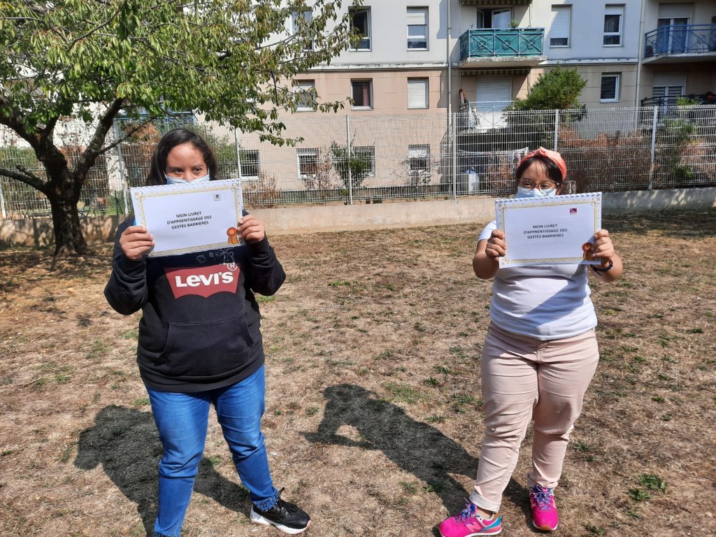 Diplome Imanne et Meriem